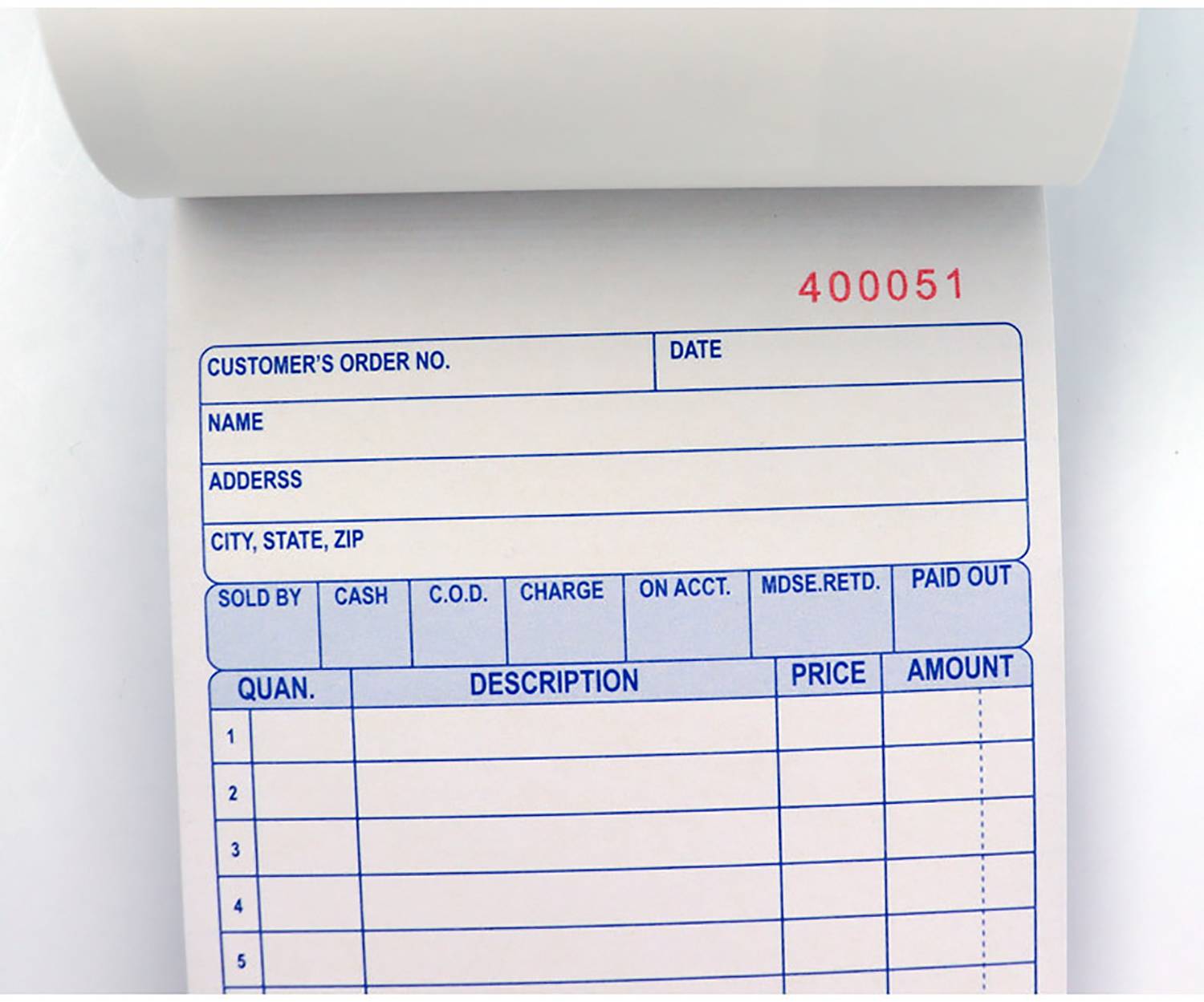 Delivery Note 4