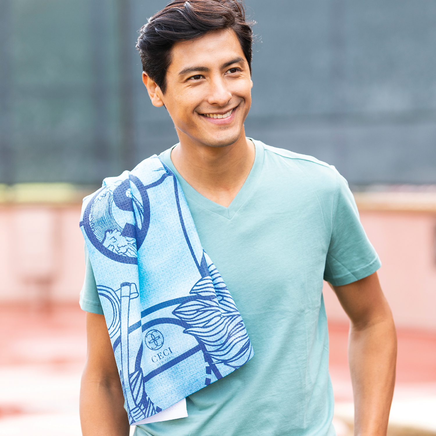 Oversized Subli Waffle Fitness Towel 1