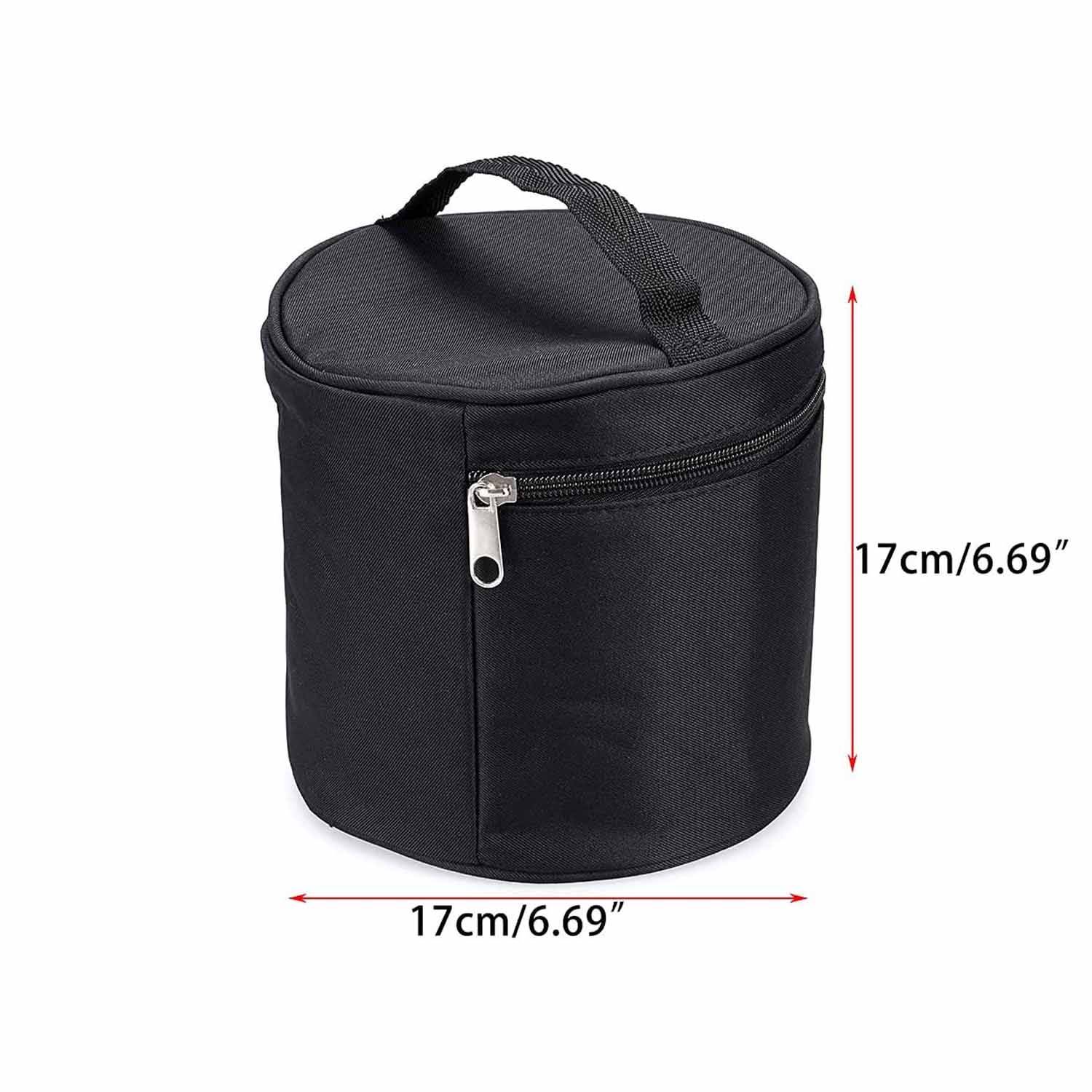 Large-capacity cylindrical storage stationery bag 5