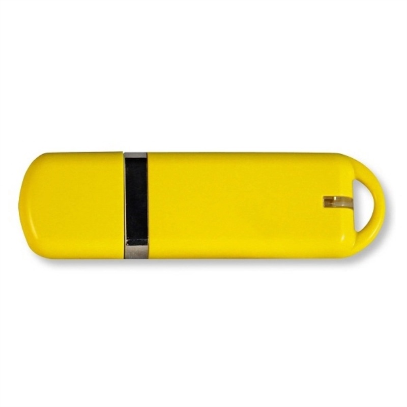Plastic Flat Style USB Flash Drive (1GB) 2