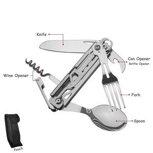 13 In 1 Stainless Steel Multi Tool Pocket Knife With Durable ABS Handle 10
