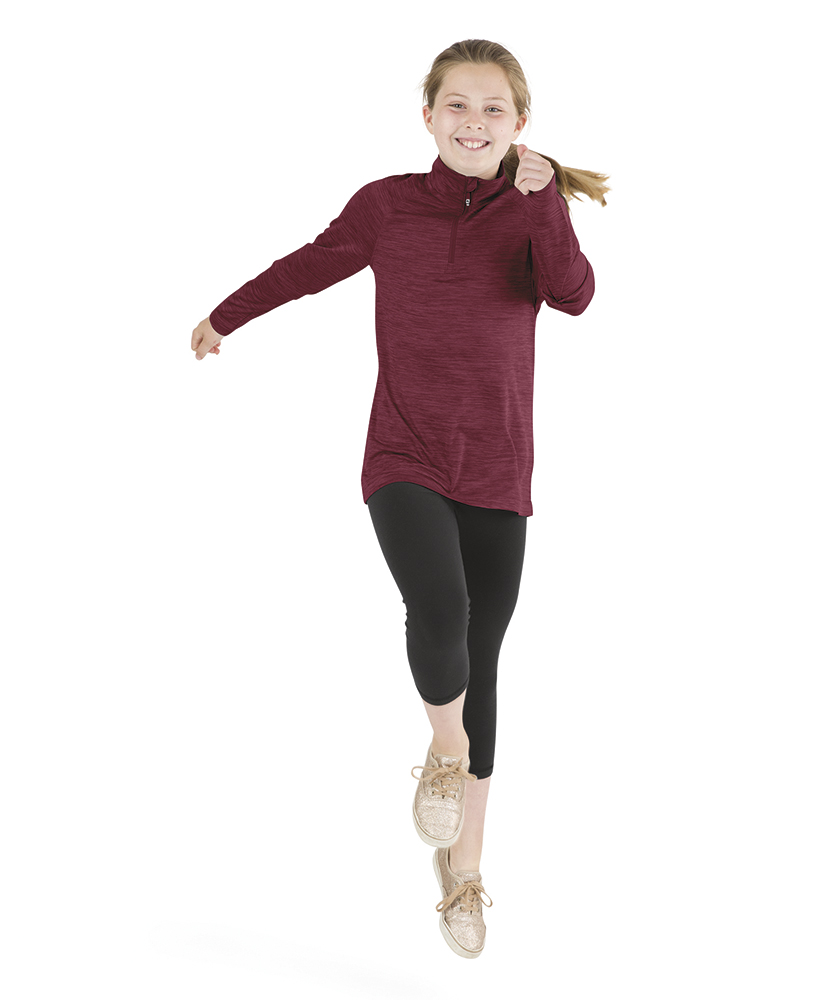 Youth Space Dye Performance Pullover 61