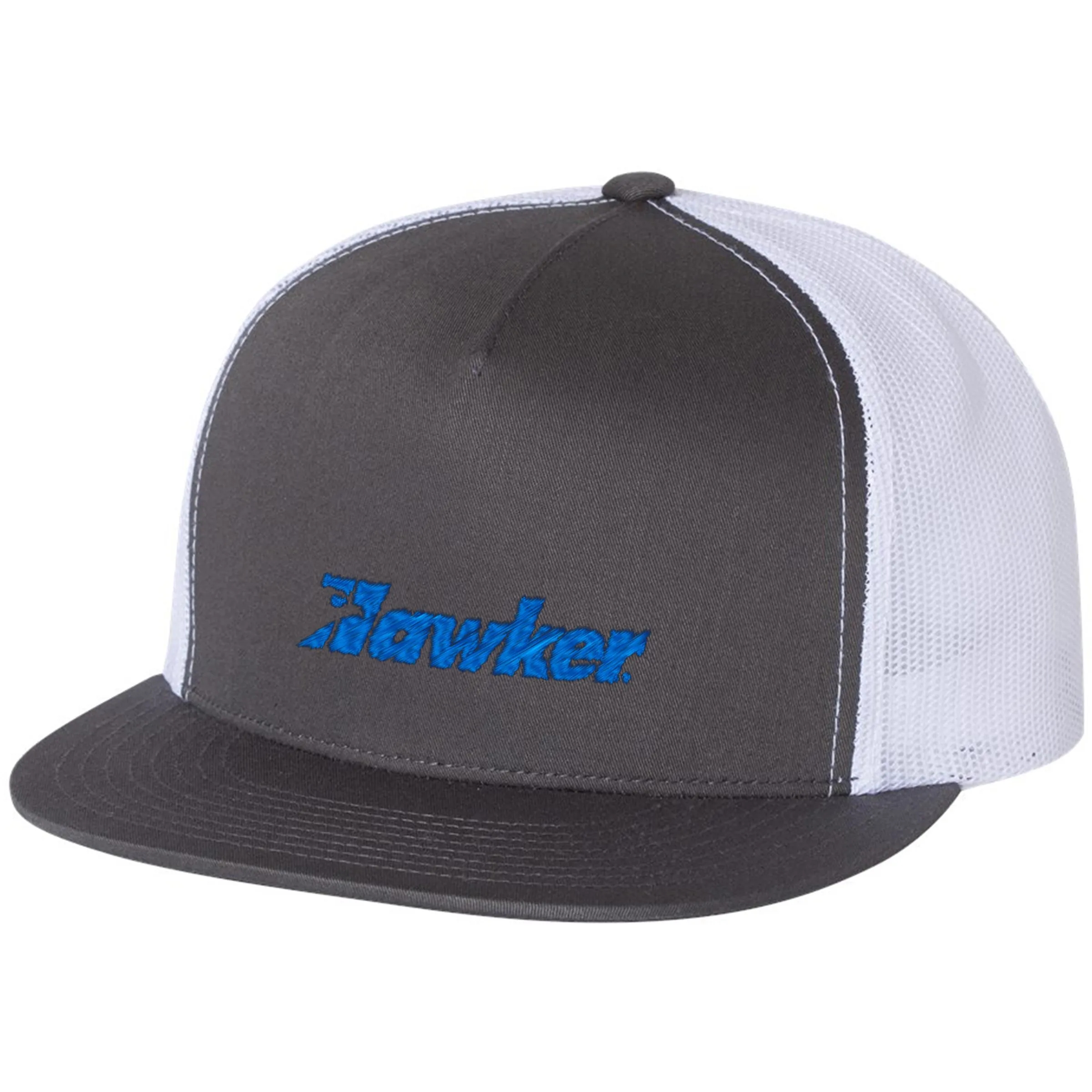 YUPOONG-CLASSIC FLAT BILL TRUCKER CAP 16