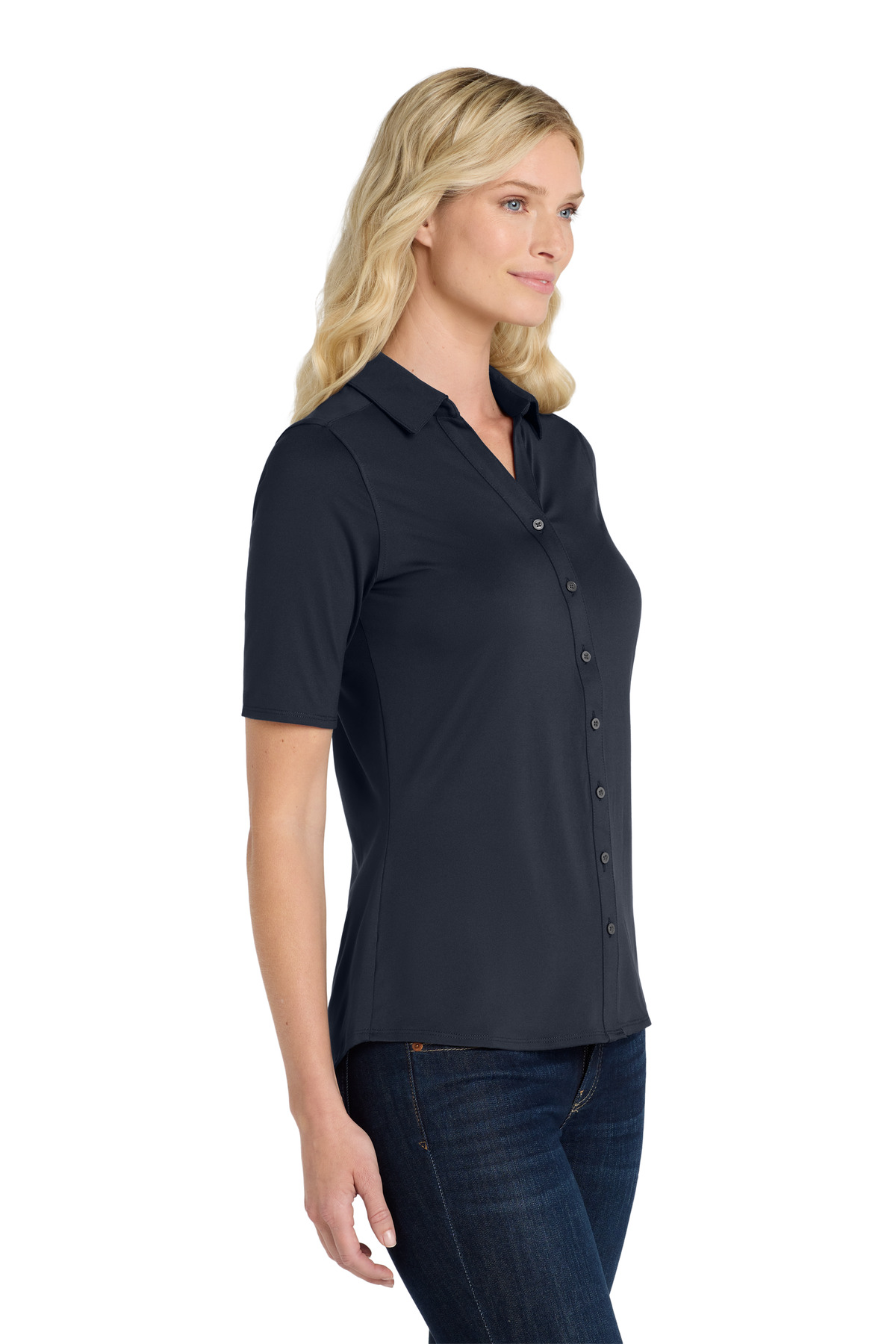 Port Authority Women's City Stretch Top. LK682 1