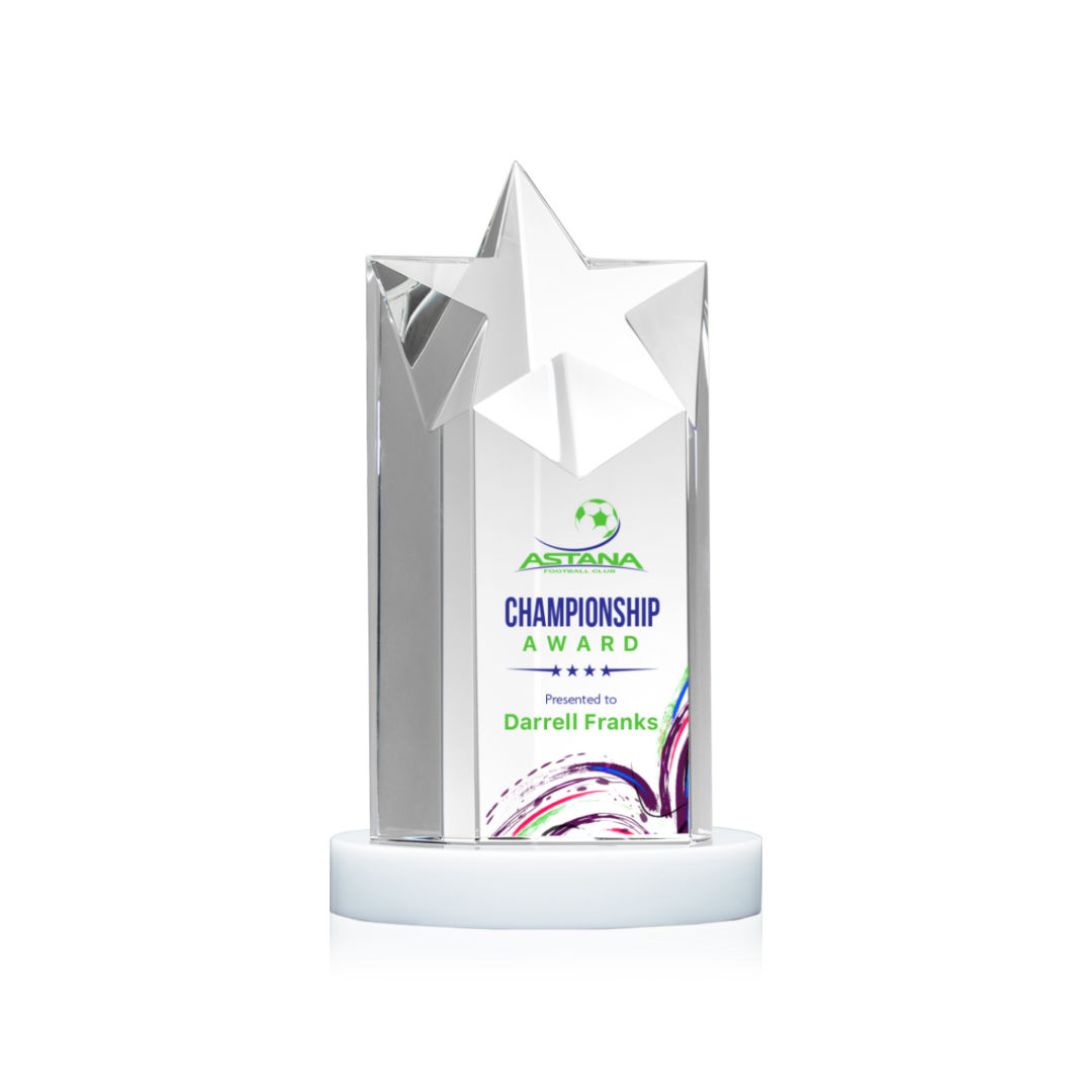 Berkeley VividPrint™ Award on Condor Base - White 13