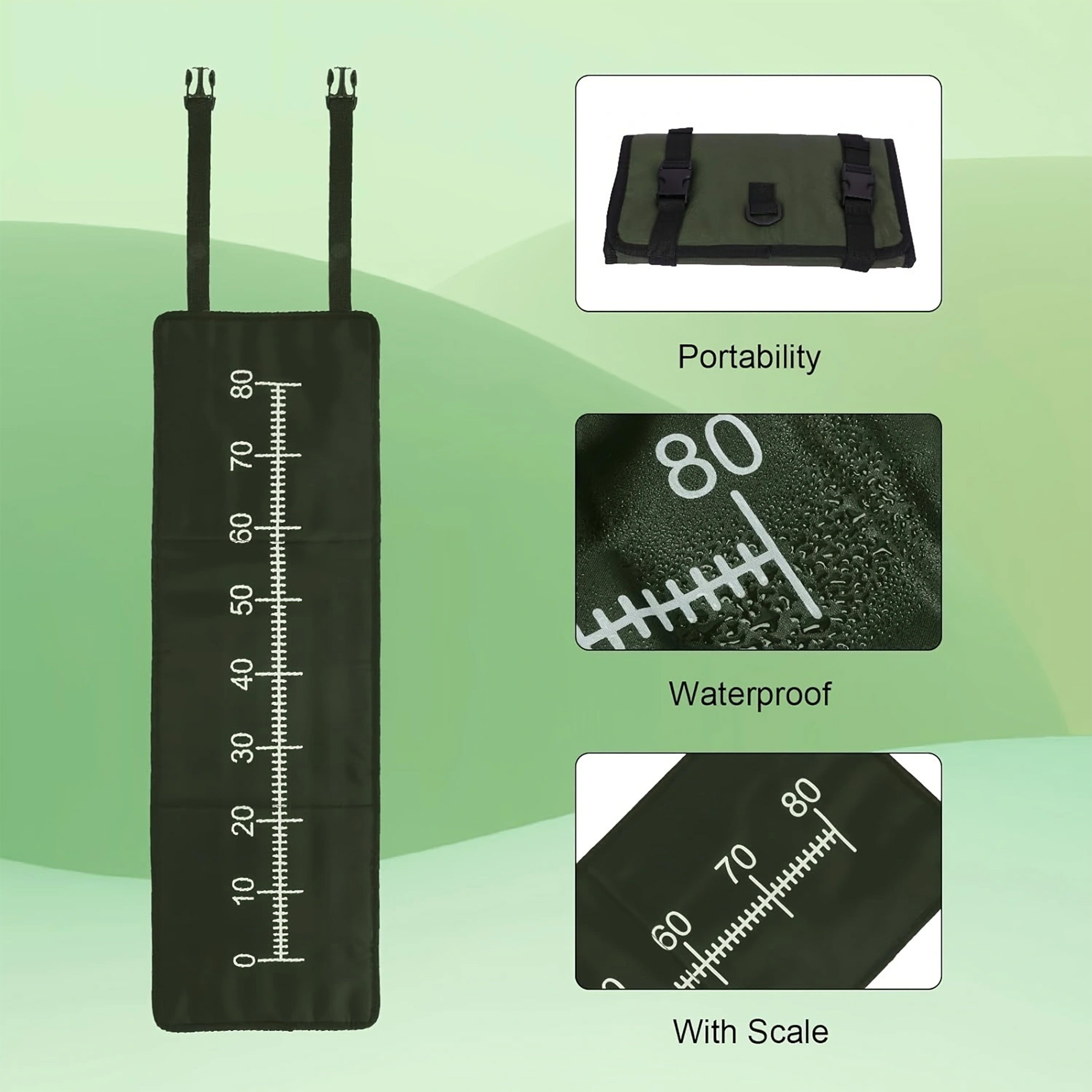 Oxford Fishing Auxiliary Tape Measure 2