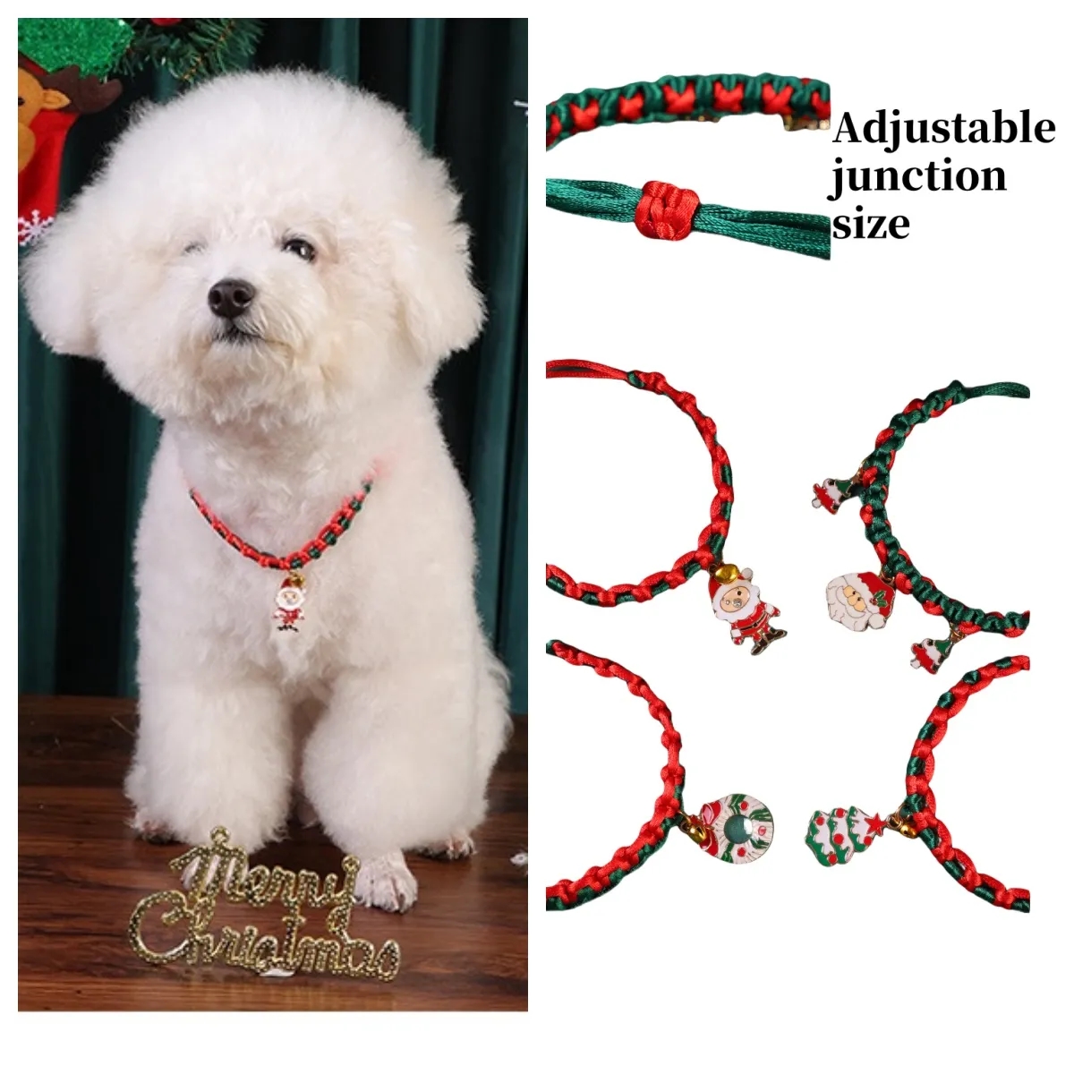 Christmas pet collar 7