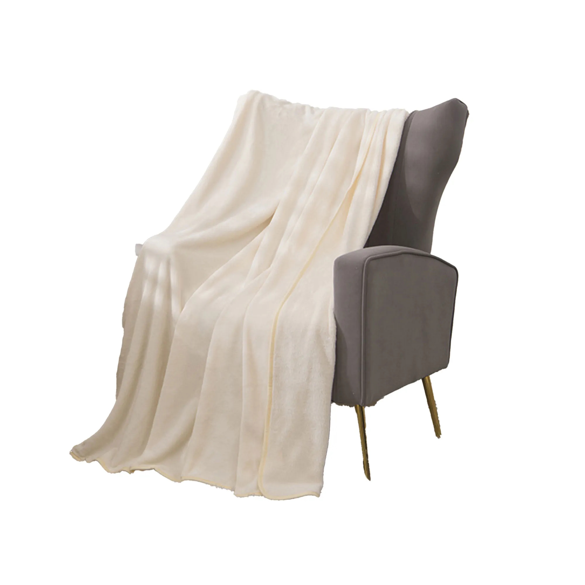 MOQ 30 Thickened Warm Flannel Blanket for Home 3