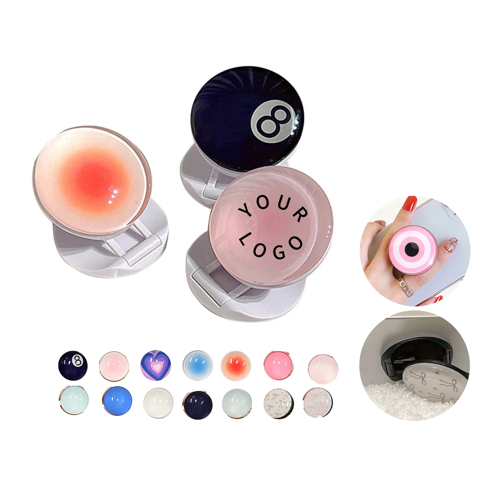 Custom Phone Ring Holder for Secure Grip and Hands-Free Use 12