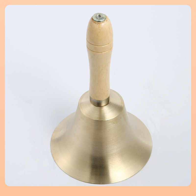 Super Loud Brass Hand Bell 6