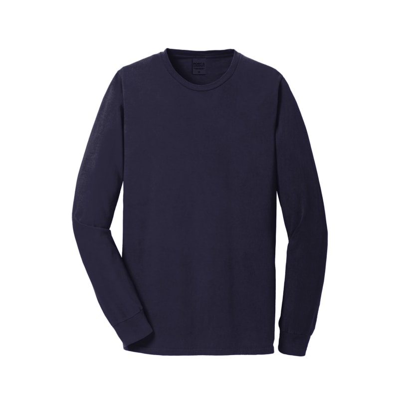 Port & Company Beach Wash Garment-Dyed Long Sleeve Tee 95