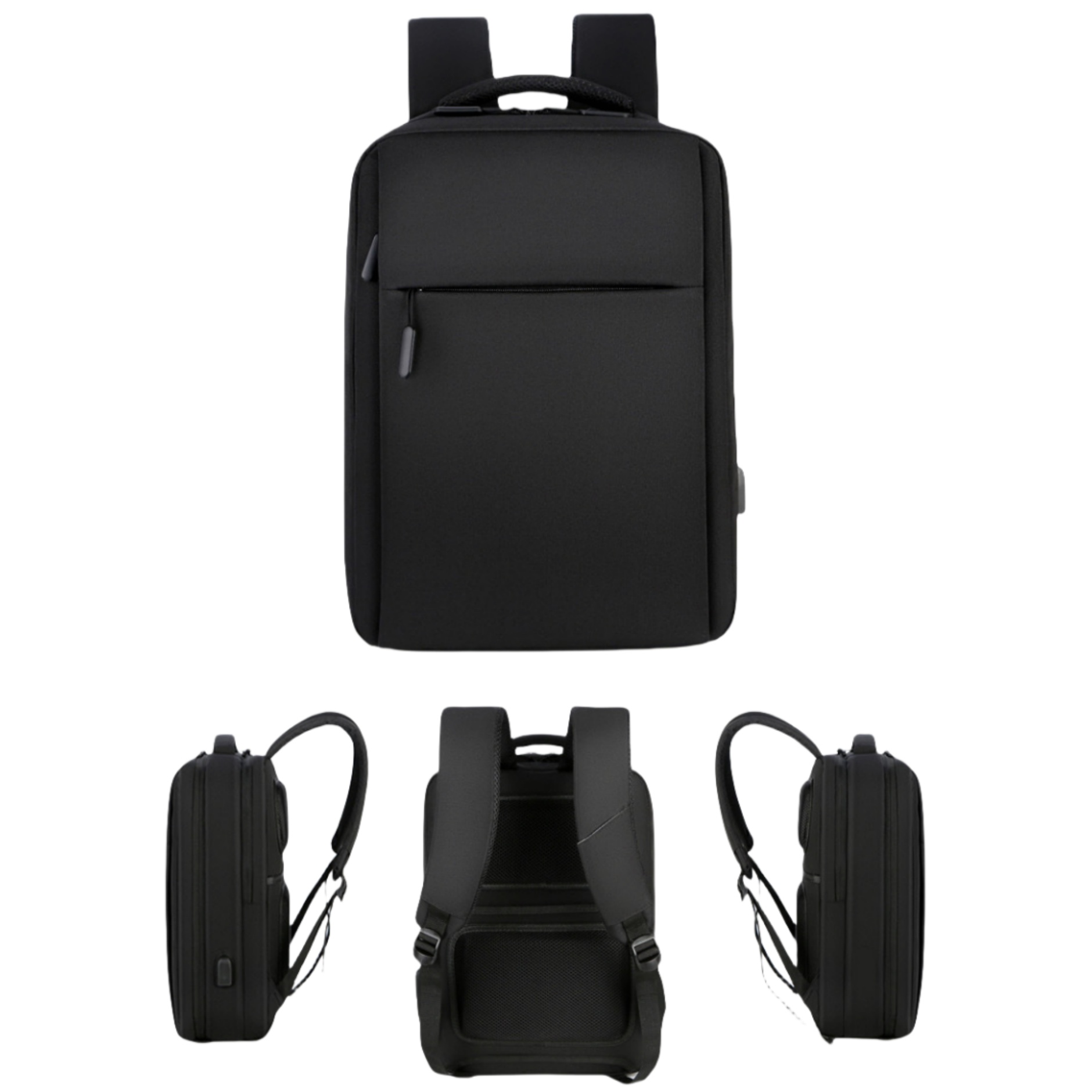 Customizable High End Laptop Backpack Luggage With USB Port - OCEAN 4
