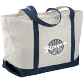 Baltic 18oz Cotton Canvas Zippered Tote 14
