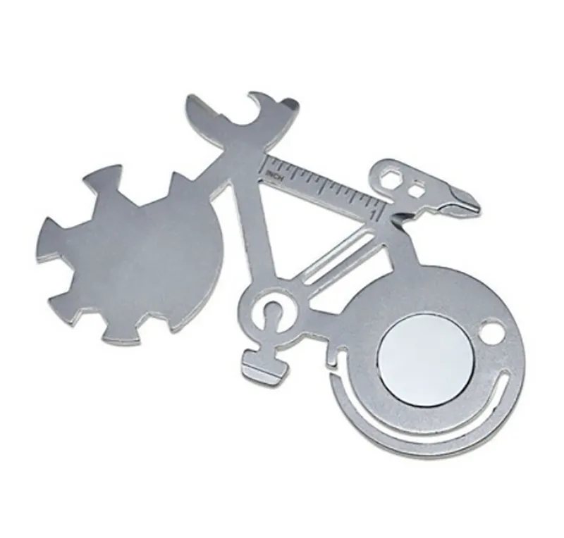 Multi-function Stainless Steel Bicycle Card Tool 2