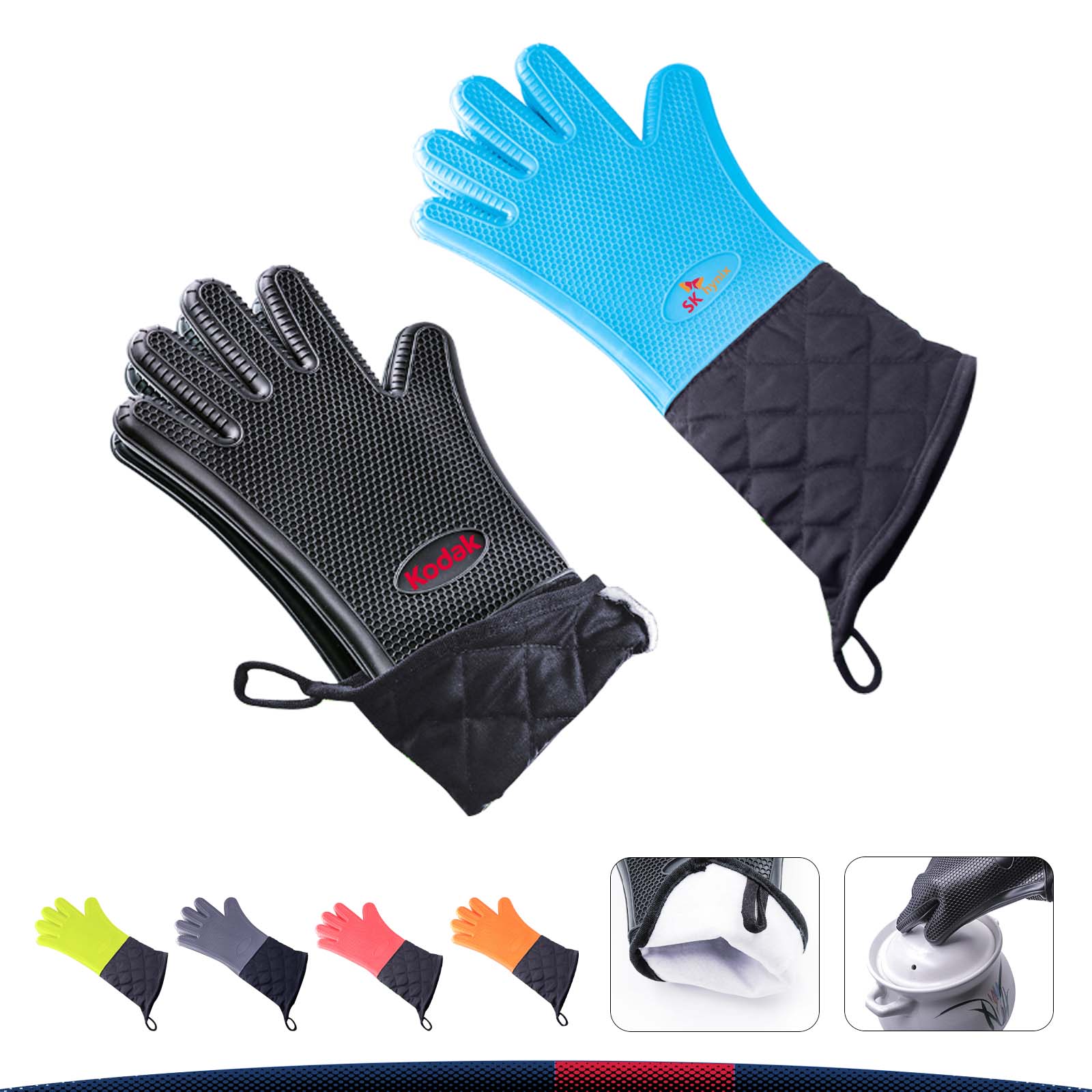 Honeycomb Cooking Gloves 2