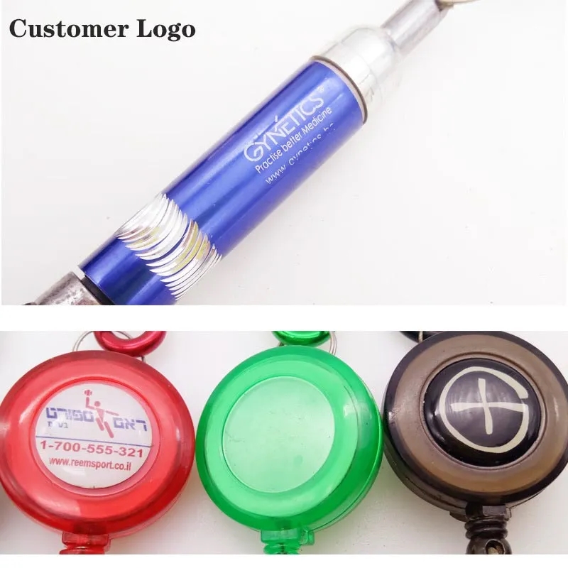 Portable Ballpoint Pen With Carabiner 2