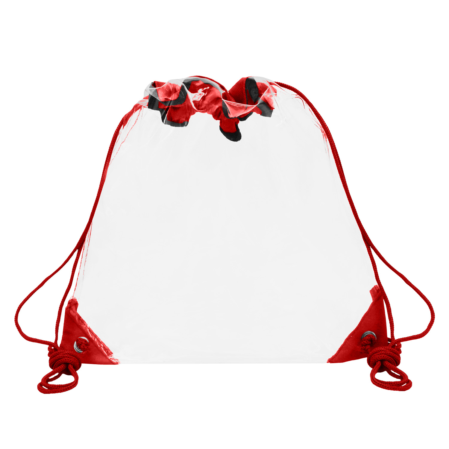 Clear Stadium Security Compliant Drawstring Backpack 5