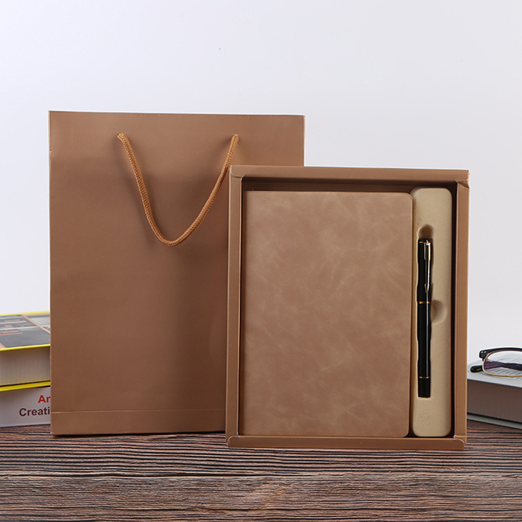 Large Notebook And Go Pen Gift Set 2