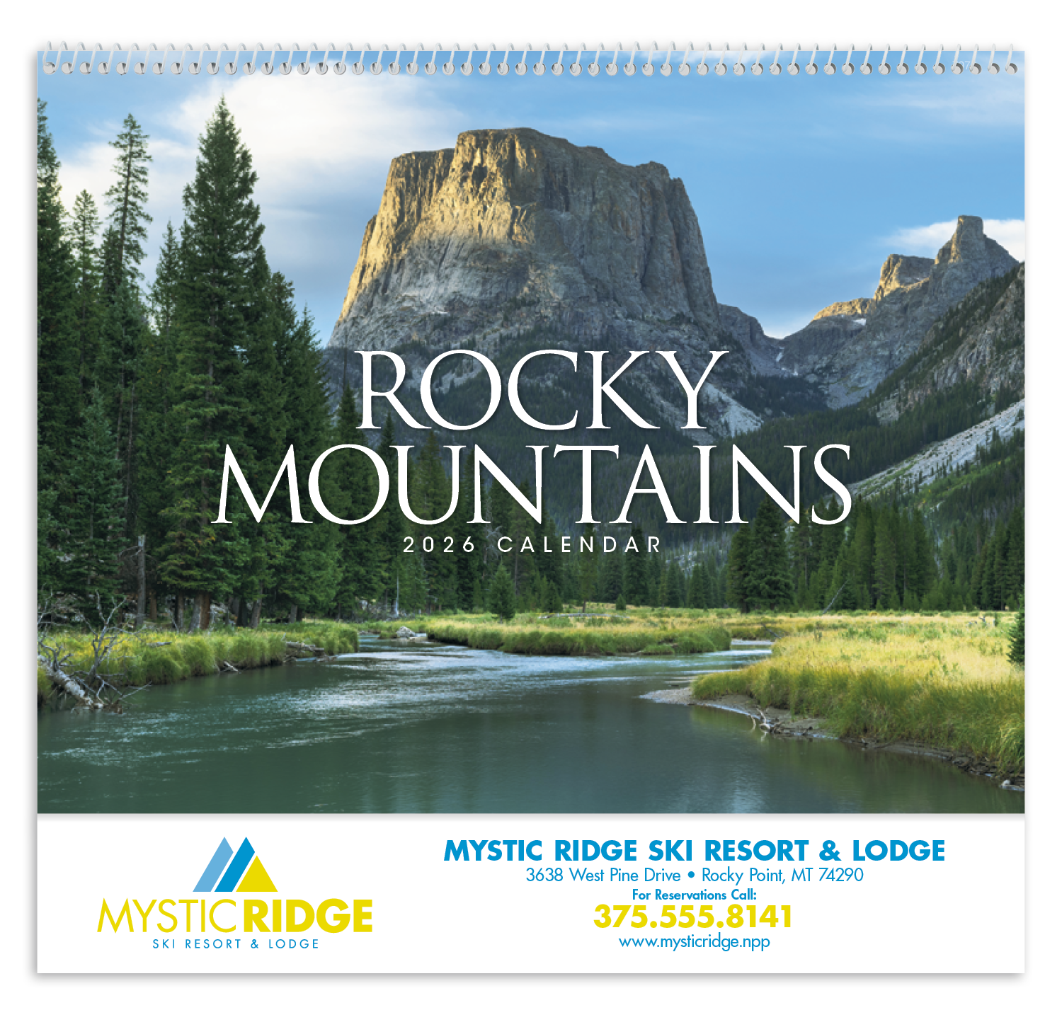 Good Value™ Rocky Mountains - Spiral Calendar 52