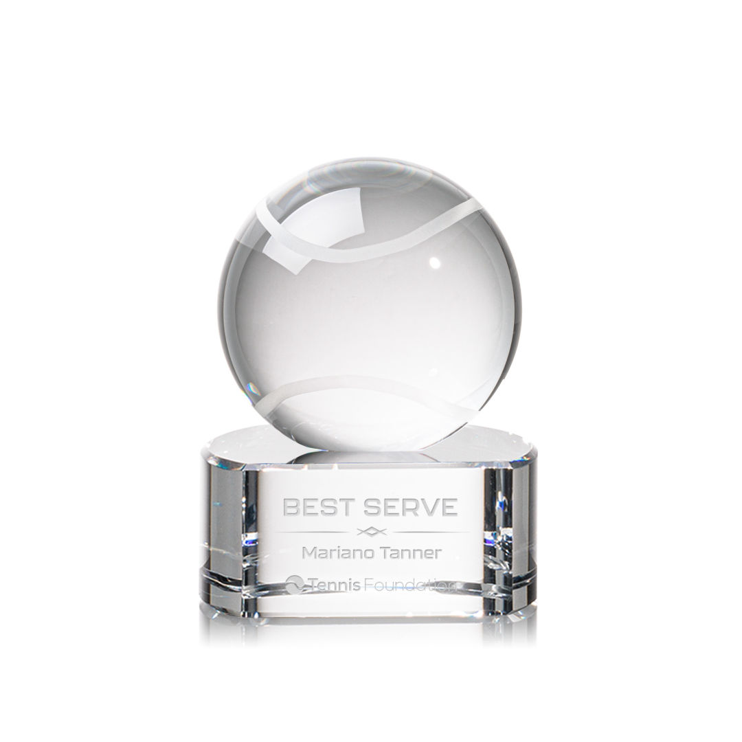 Tennis Ball Award on Paragon Base 6