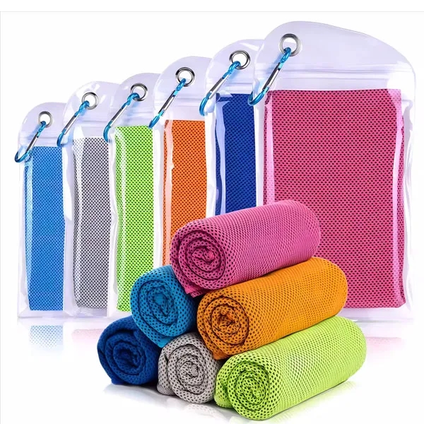 Cooling Towel in Water Resistant Pouch 7