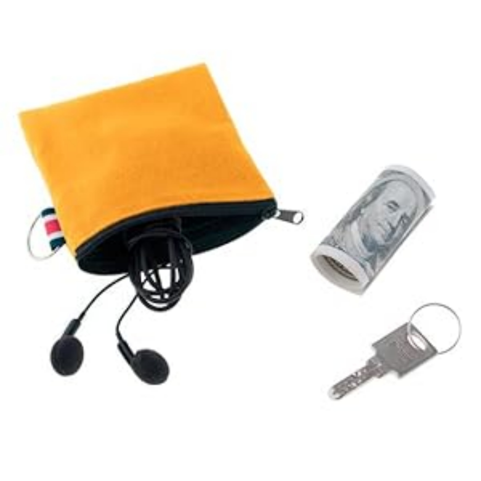 Canvas Coin Purse Square DIY Zipper Pouch 5