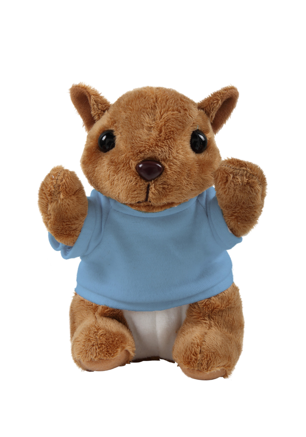soft plush Squirrel with t-shirt