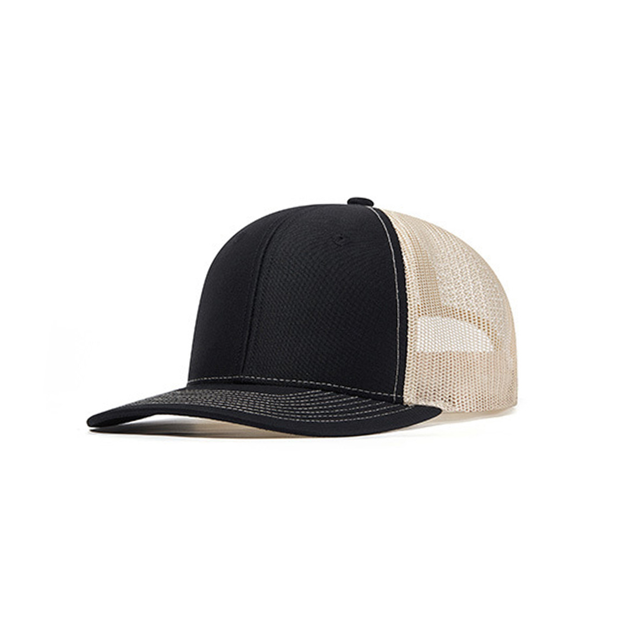 Brushed Cotton Mesh Trucker Cap Adjustable Fit 24