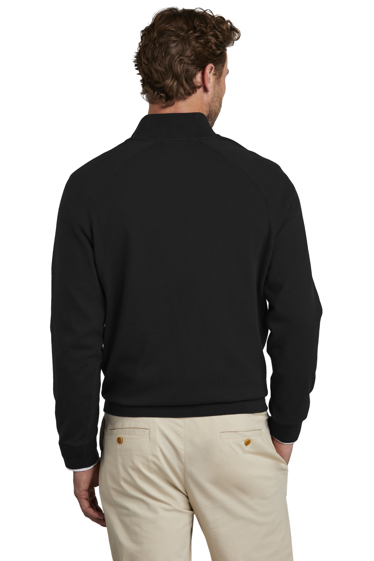 Brooks Brothers Cotton Stretch 1/4-Zip Sweater BB18402 9