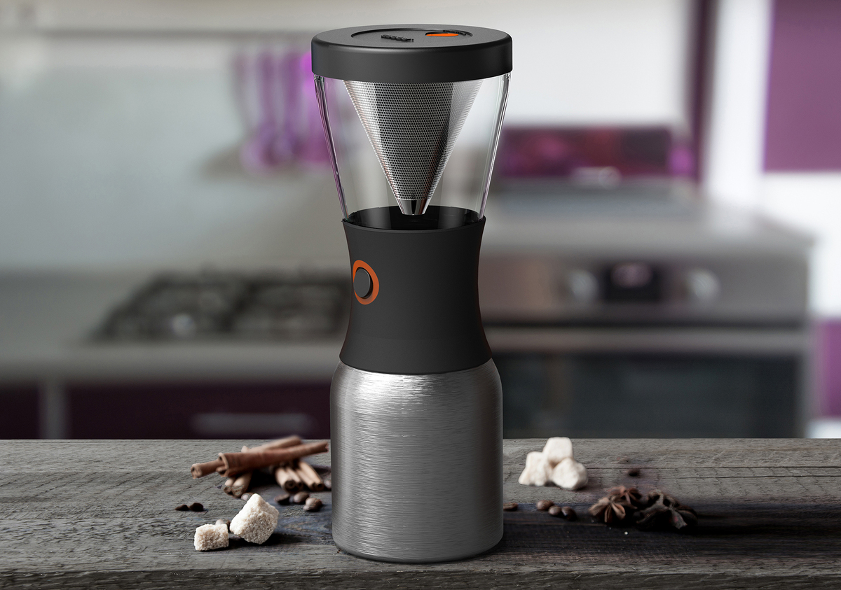 Asobu 34 Oz. Coldbrew Insulated Portable Brewer 4