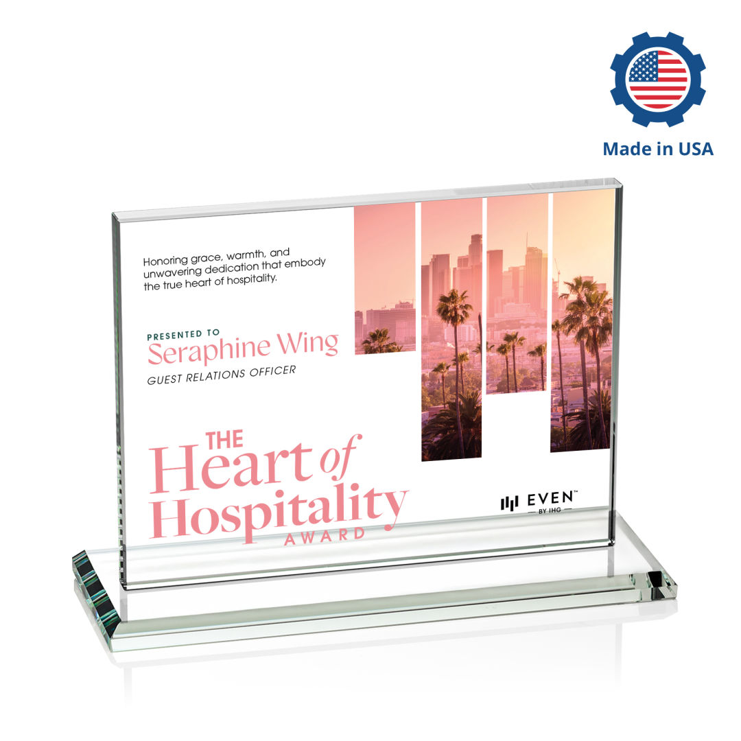 Emperor VividPrint™ Award - Made in USA (Horiz) 9