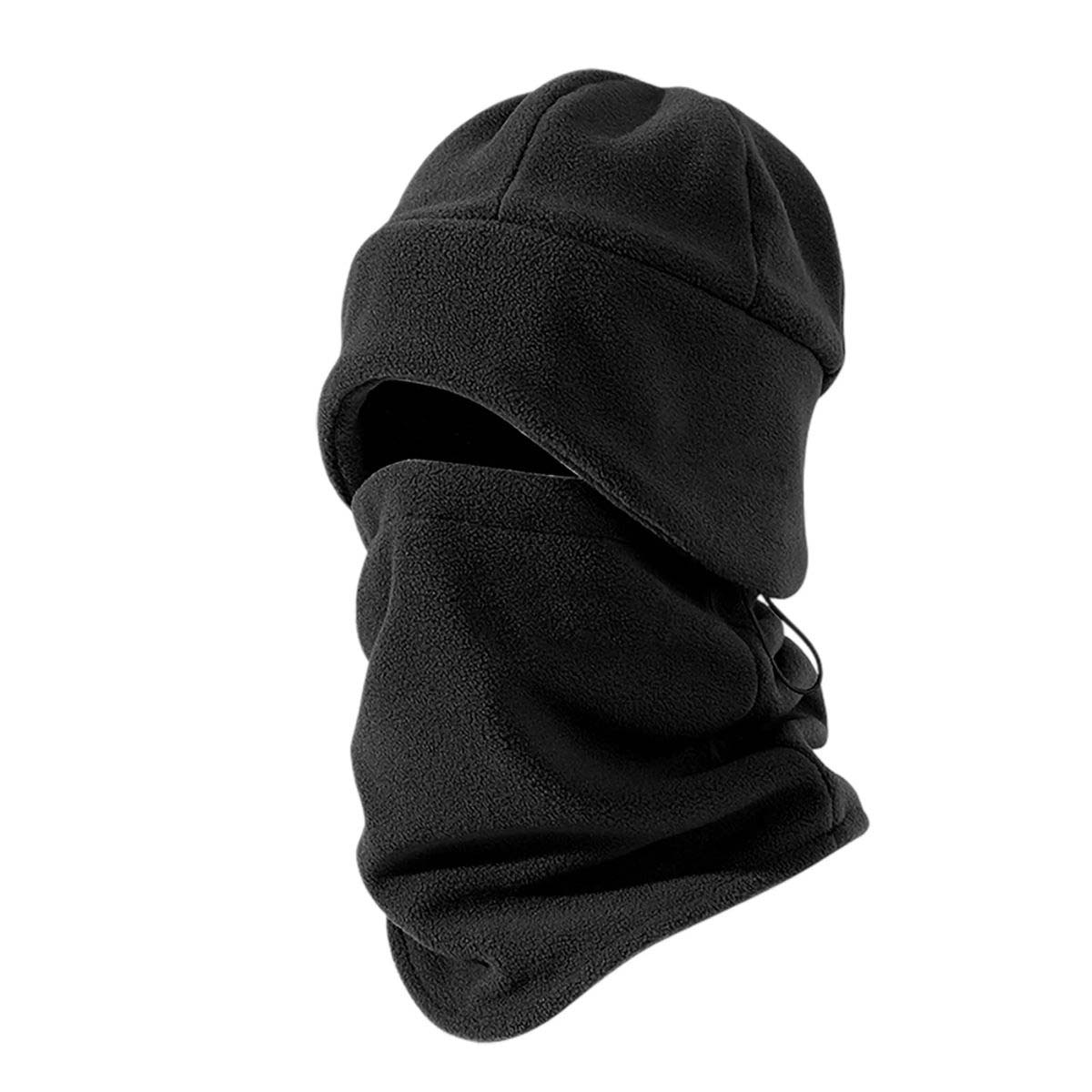 Plush Lined Hat and Neck Warmer Set for Outdoor Use 4
