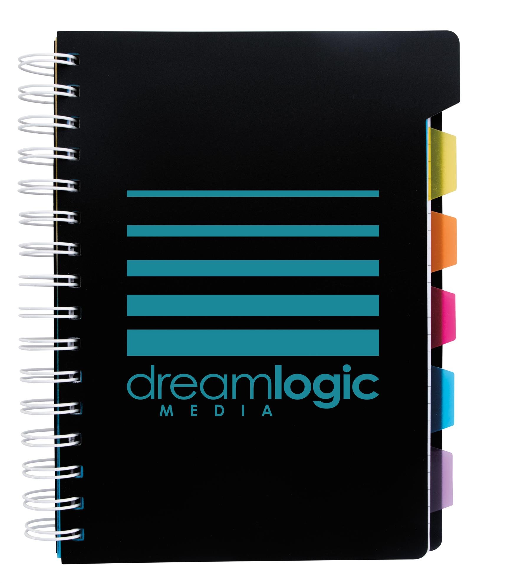 Good Value™ Spiral Notebook with Tabs 36