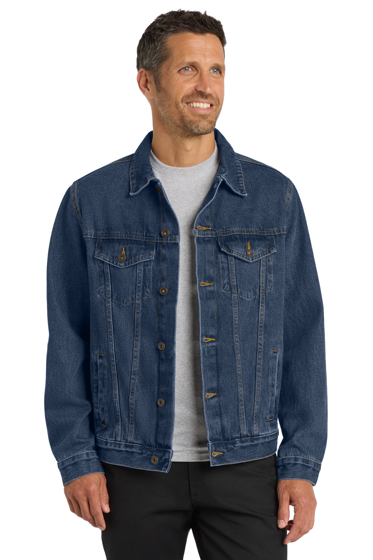 Port Authority Denim Jacket. J7620 7