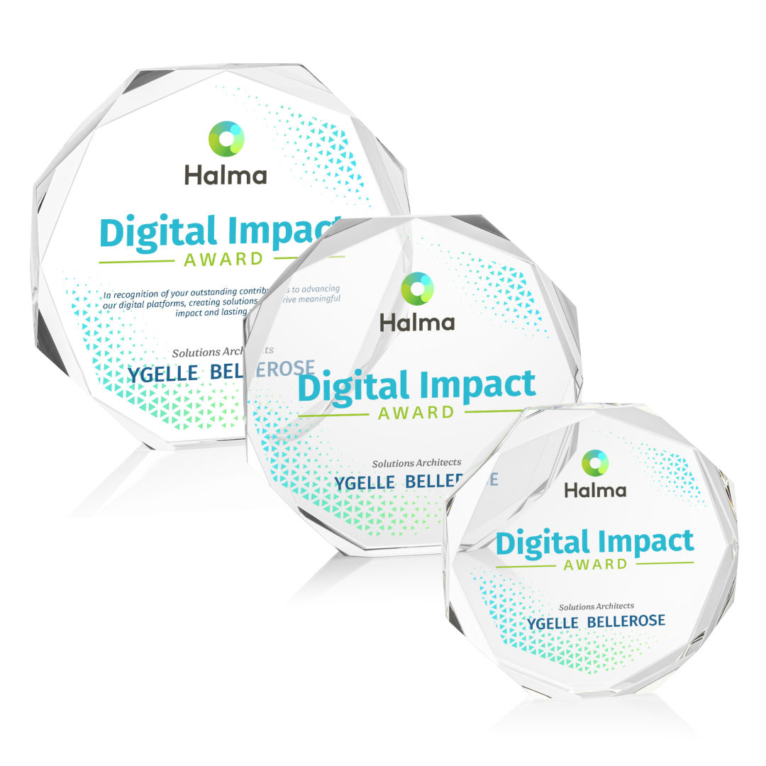 Acadian VividPrint™ Award - Red