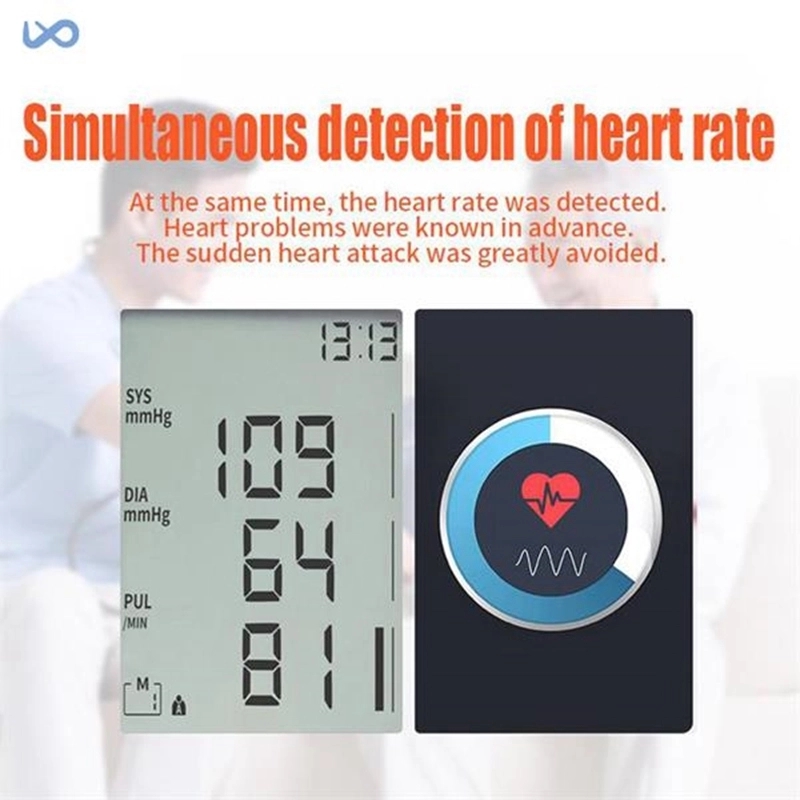 Automatic Arm Sphygmomanometer Blood Pressure Monitor 2