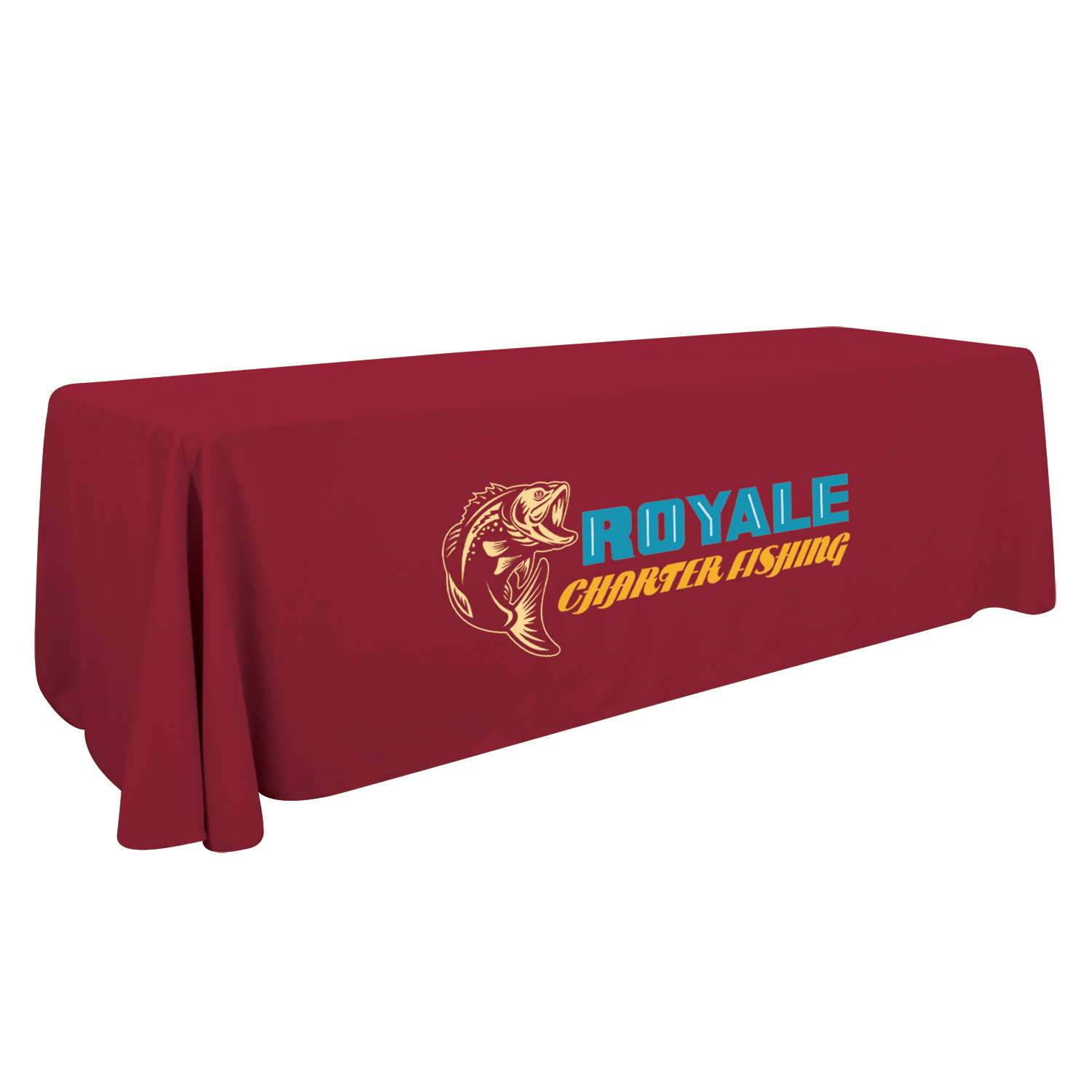 8' Economy Table Throw (Full-Color Front Only) 8