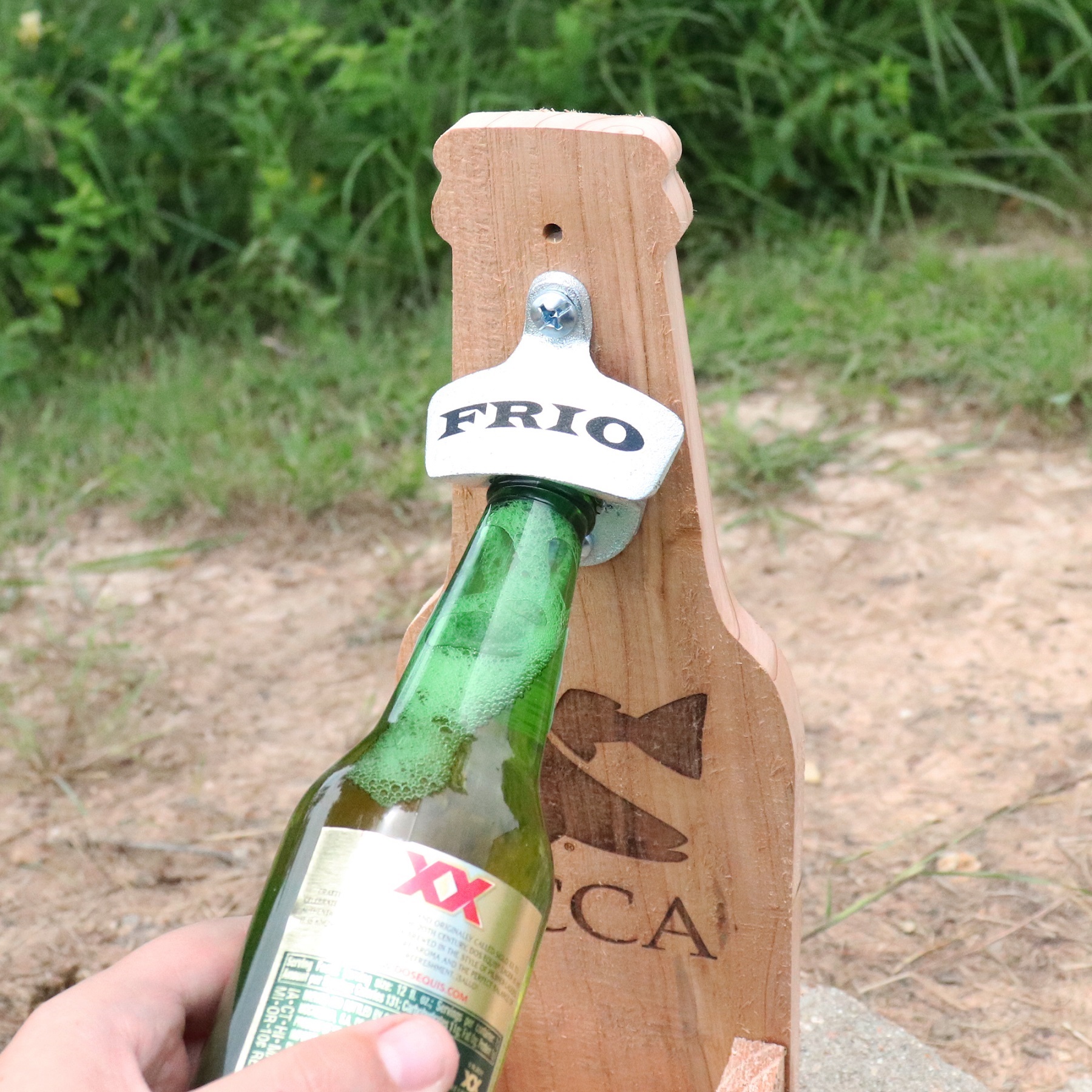 FRIO Cedar Bottle Opener 4