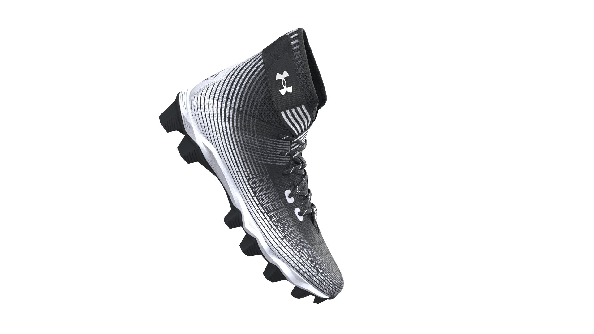 UA Highlight Franchise Jr. Boys' Football Cleats 2