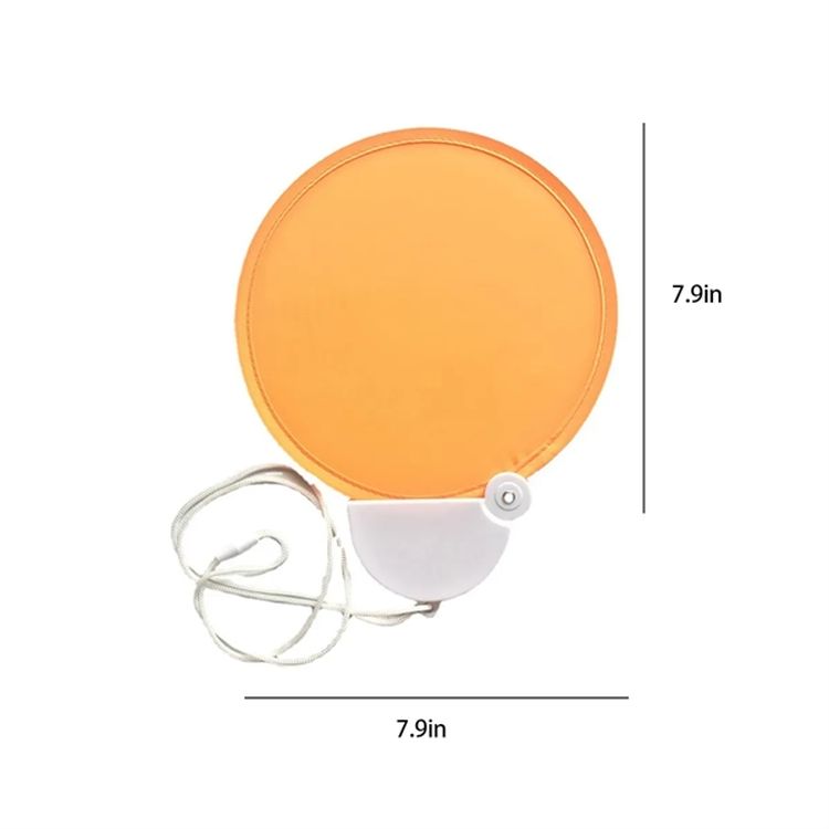 Foldable Summer Handheld Round Fan 2