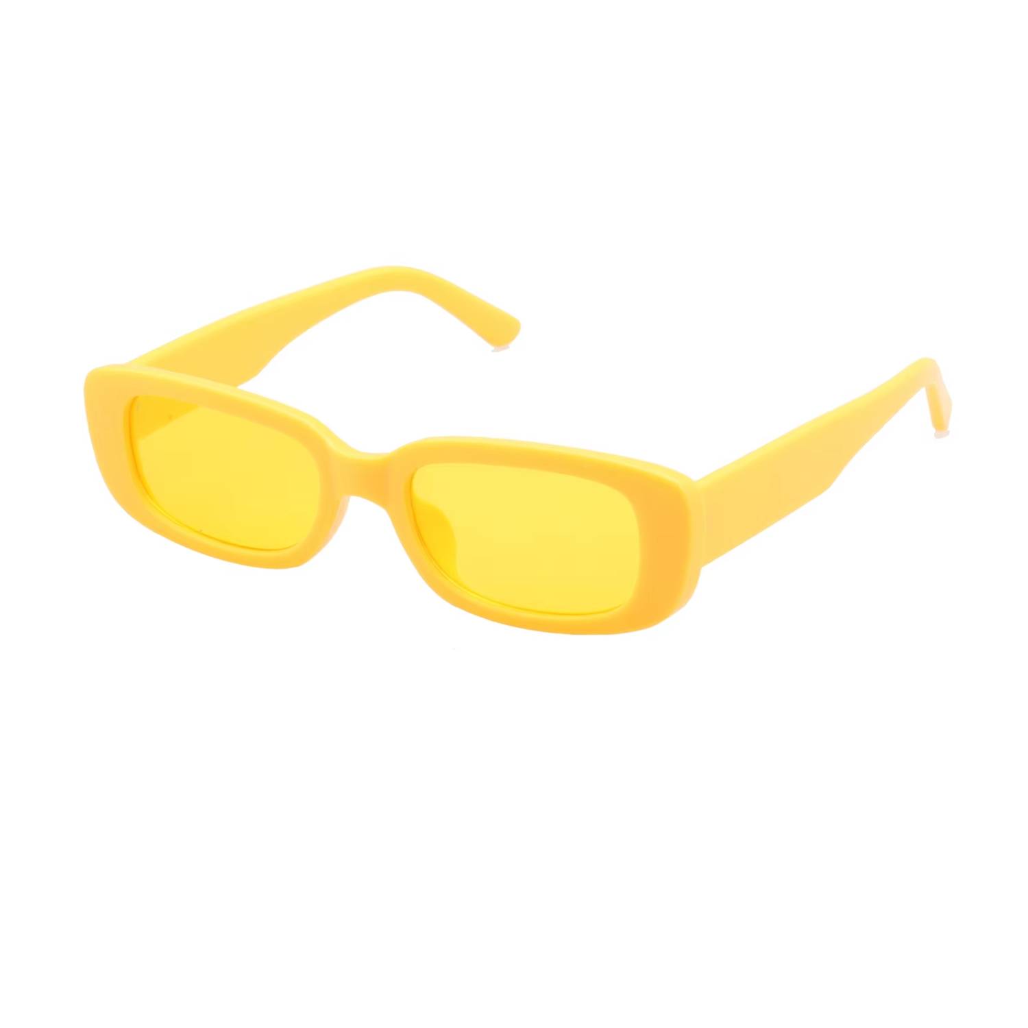 Unisex Rectangle Polycarbonate Sunglasses 12