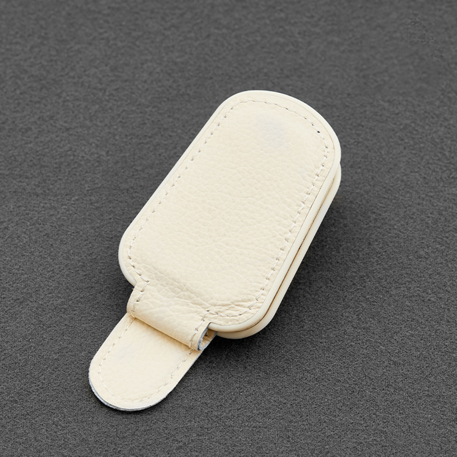 PU Leather Car Magnetic Sunglasses Holder 7