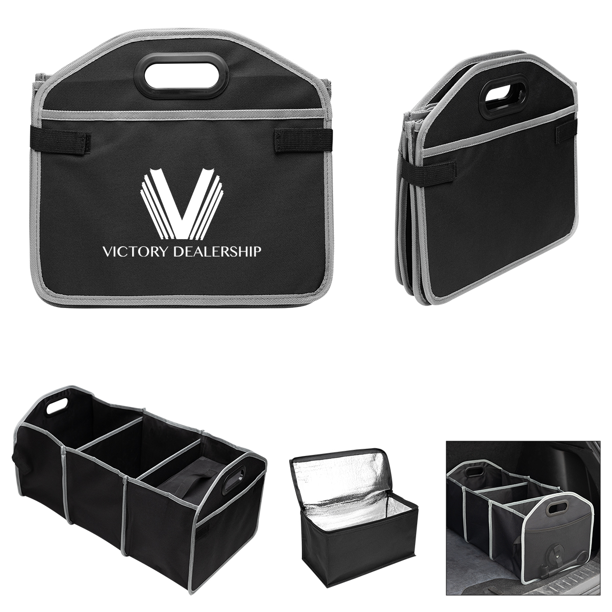 Trunk Organizer With Cooler Bag 1