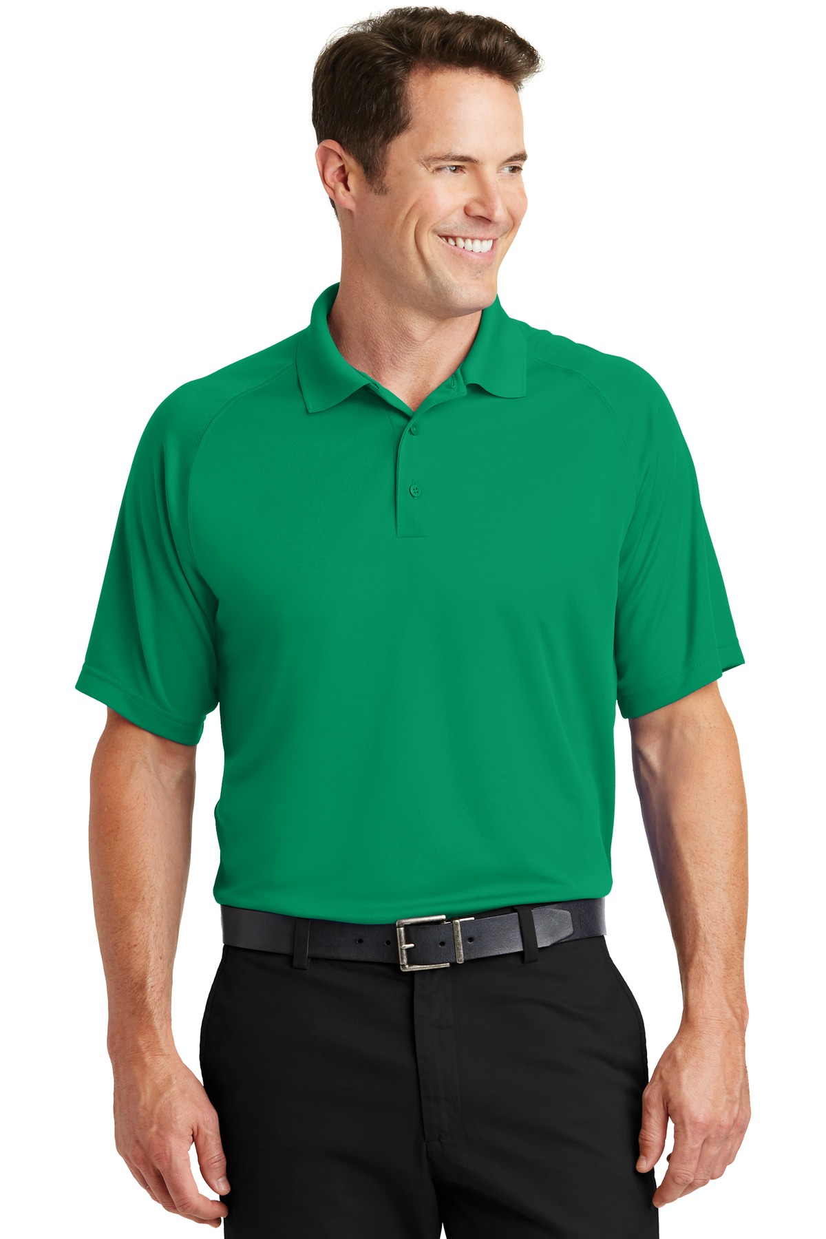 Sport-Tek Dry Zone Raglan Polo. T475 48