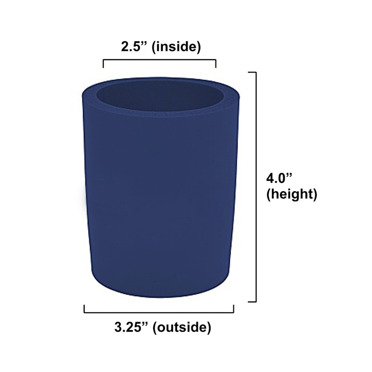 Custom NBR Foam Can Cooler Sleeve in Assorted Colors, custom koozie with logo imprint 2