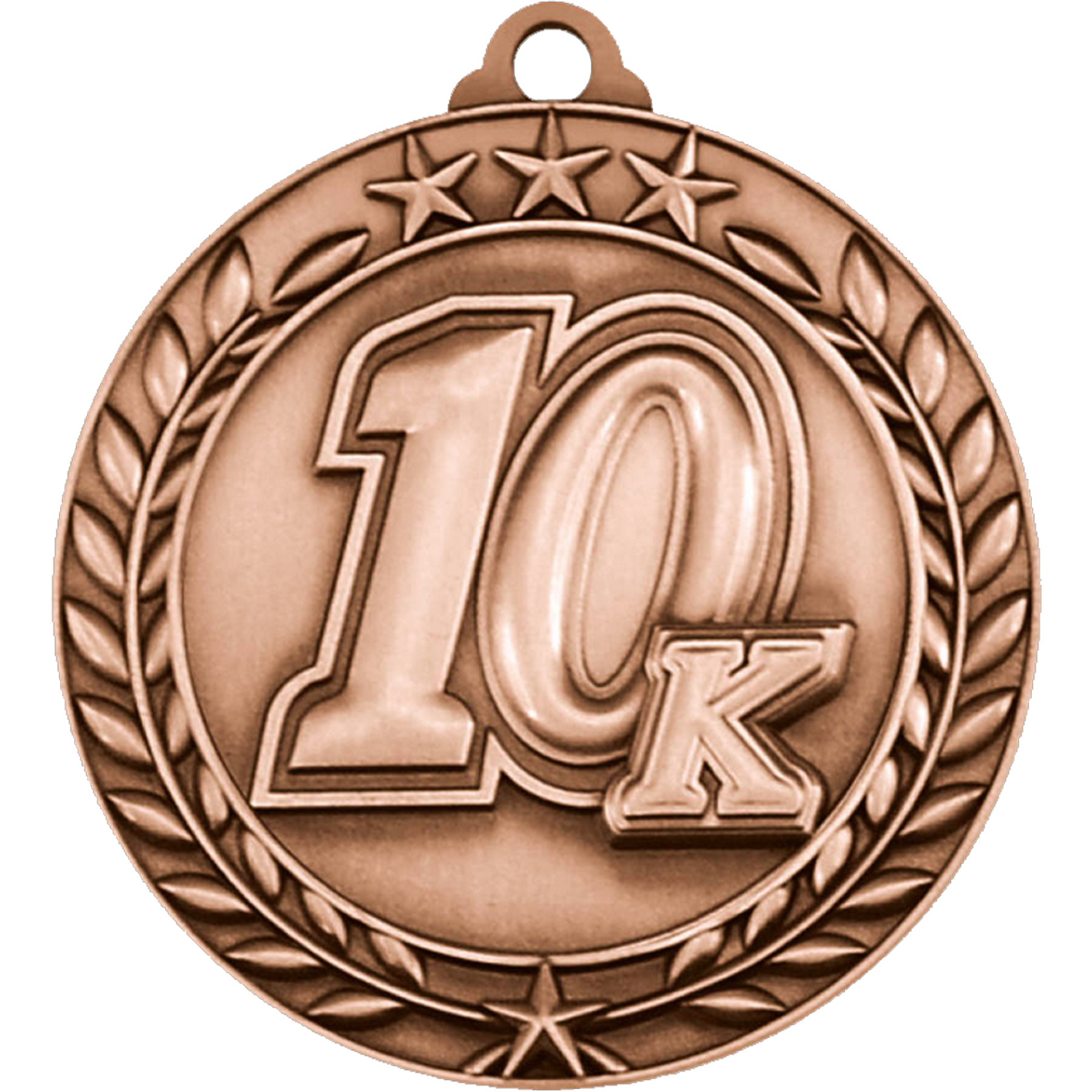 Stock Small Academic & Sports Laurel Medals: 10K 1