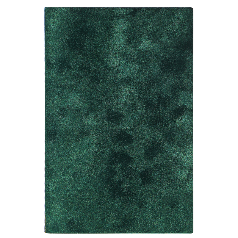 Inspire Stitched 5"W x 8"H 80 Pages TPU Suede Travel Journal (Green)