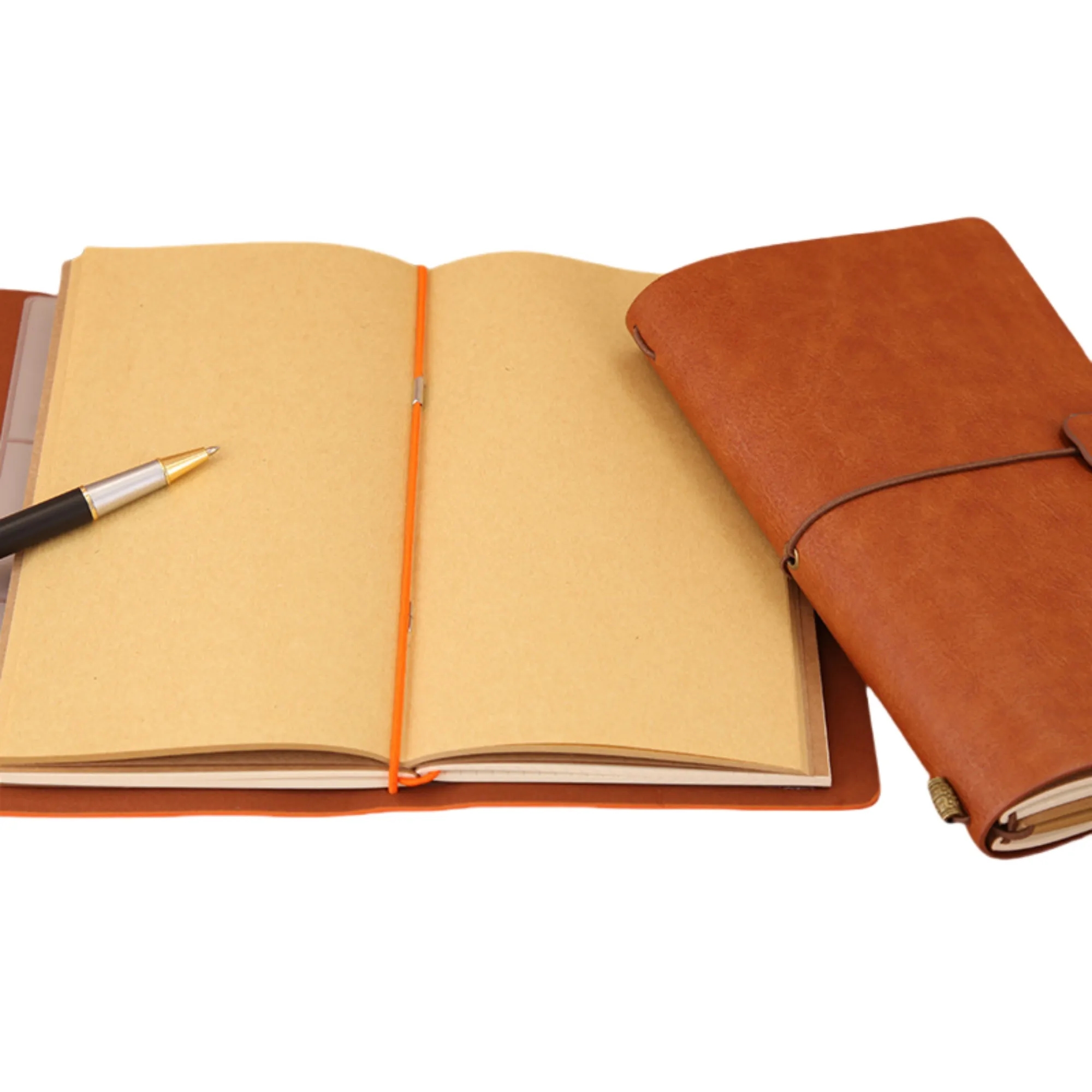 Antique Style A6 Leather Notebook 13