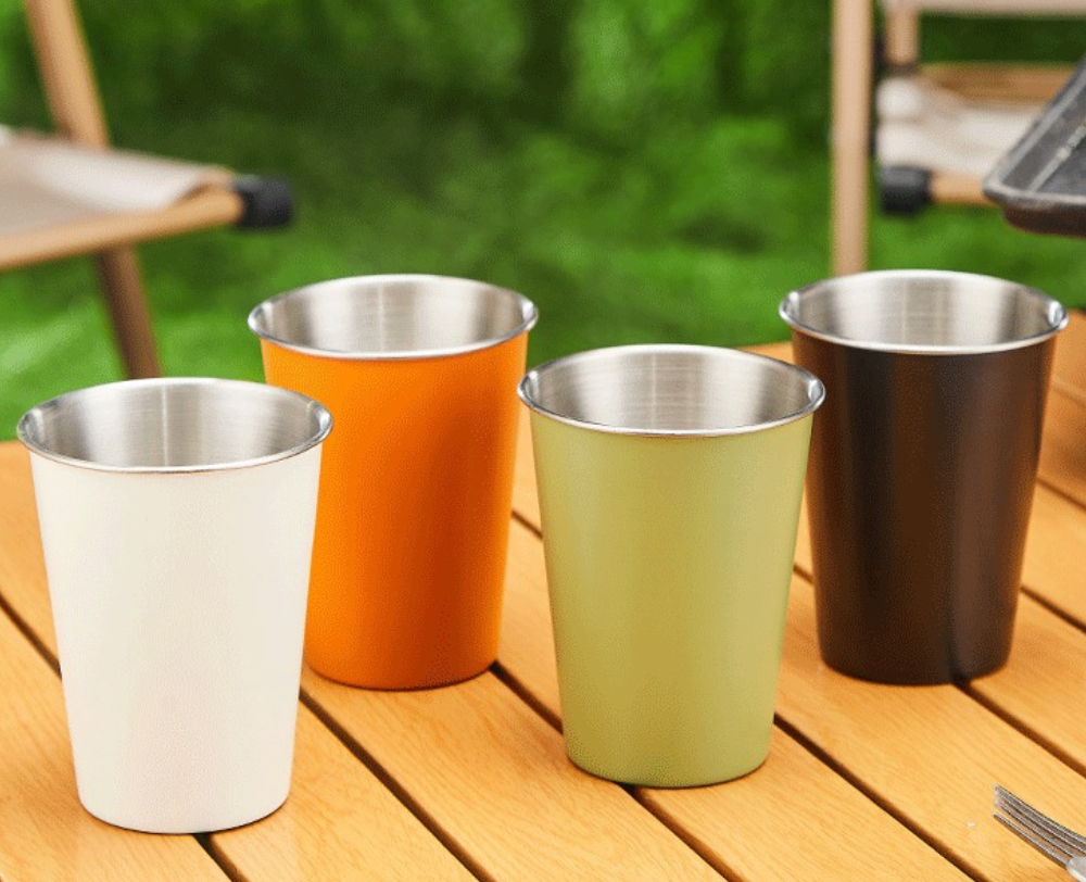 12oz Stainless Steel Drink Cup 1