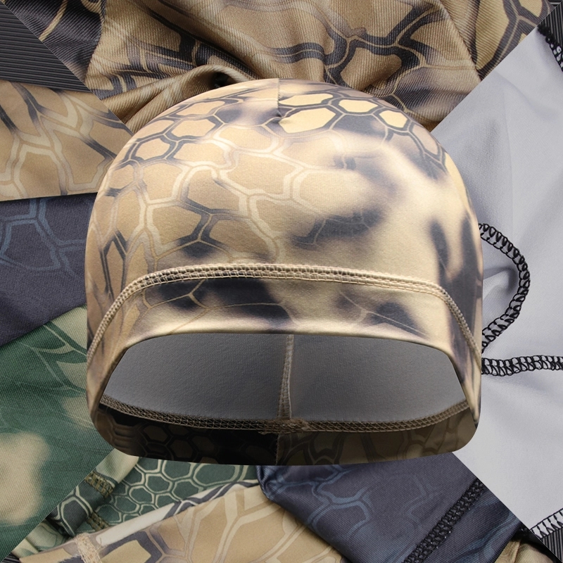 Cycling Helmet Cooling Skull Beanie Cap, custom hat with logo imprint 4